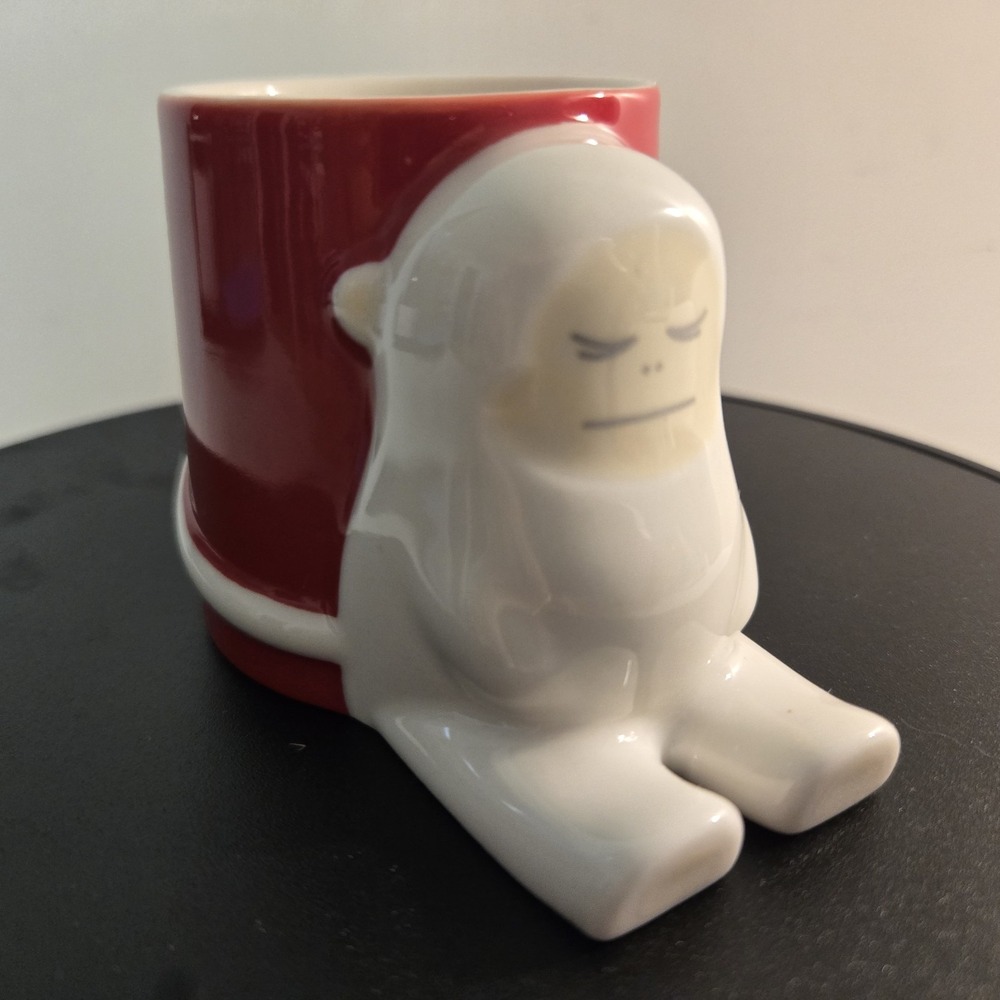 2016 Starbucks Korea New Year Red Monkey Demi Sized Mug 89ml RARE NEW